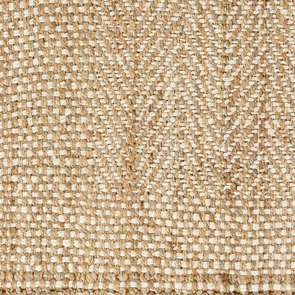 Close-up of a textured beige fabric pattern