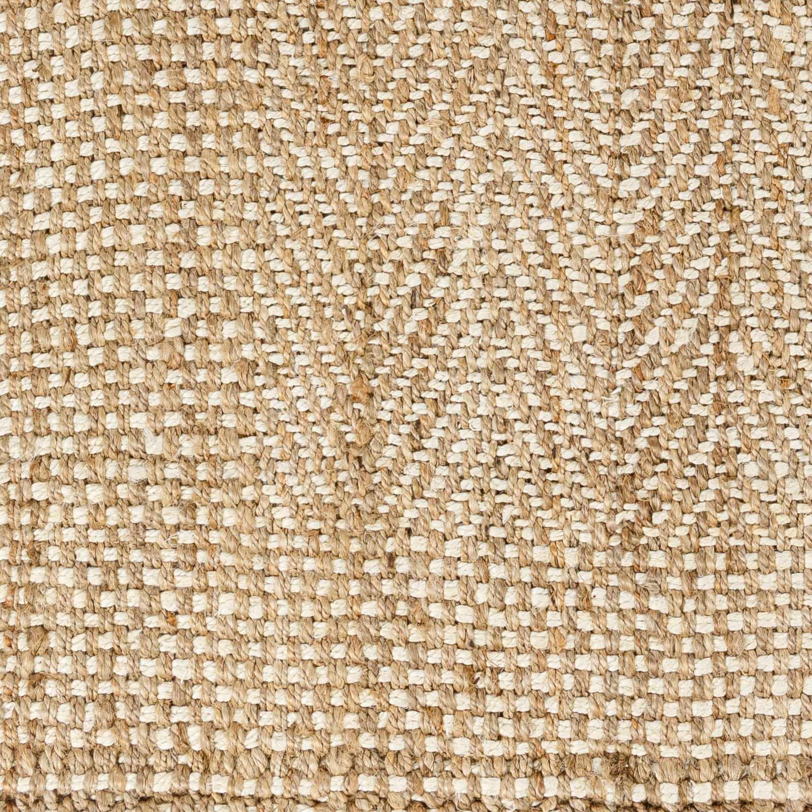 Close-up of a textured beige fabric pattern