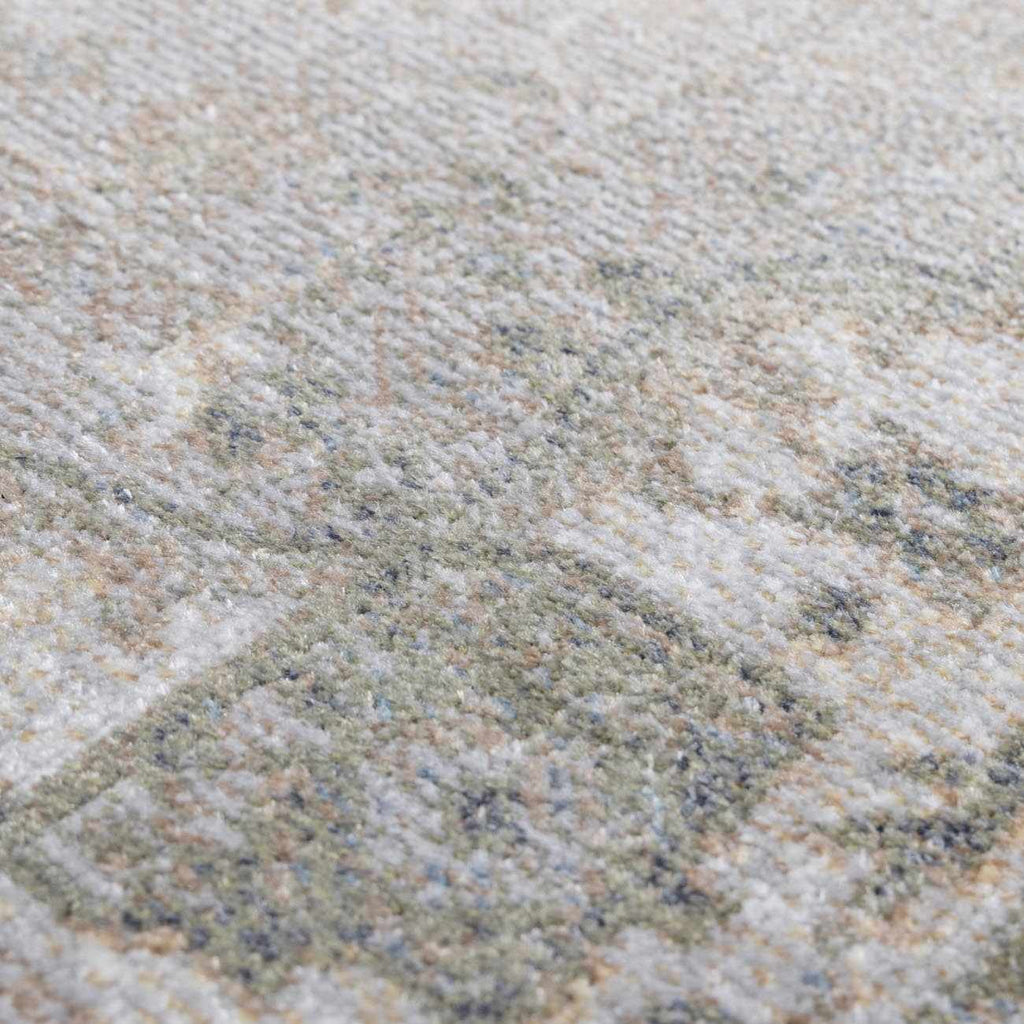 Close-up of a textured stone surface with a diamond pattern