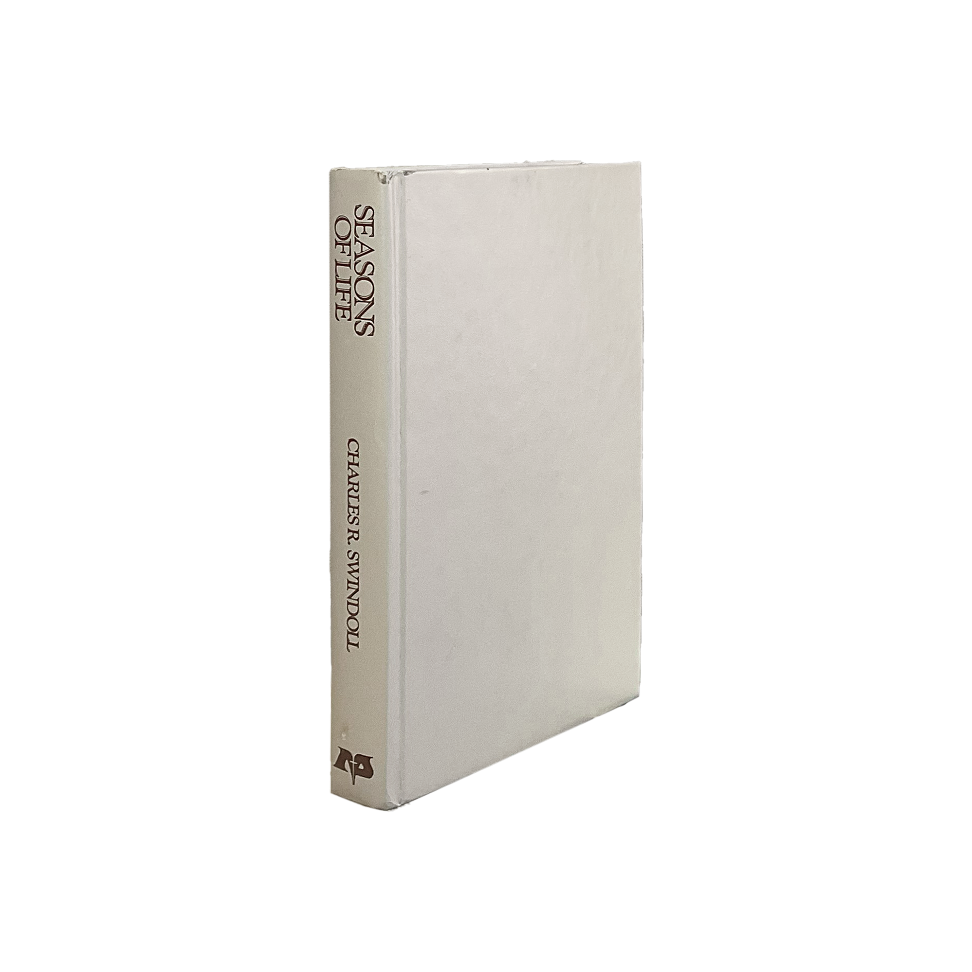 Book titled 'Seasons of Life' by Charles Syndul on a white background