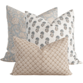 Harbor Pillow Combination | Set of Three Pillow Covers