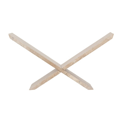 Travertine Bookbed – Natural Stone Shelf Decor | Sorelle Rossi