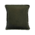 Vivienne Olive Linen Pillow