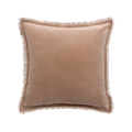Vivienne Taupe Velvet Pillow
