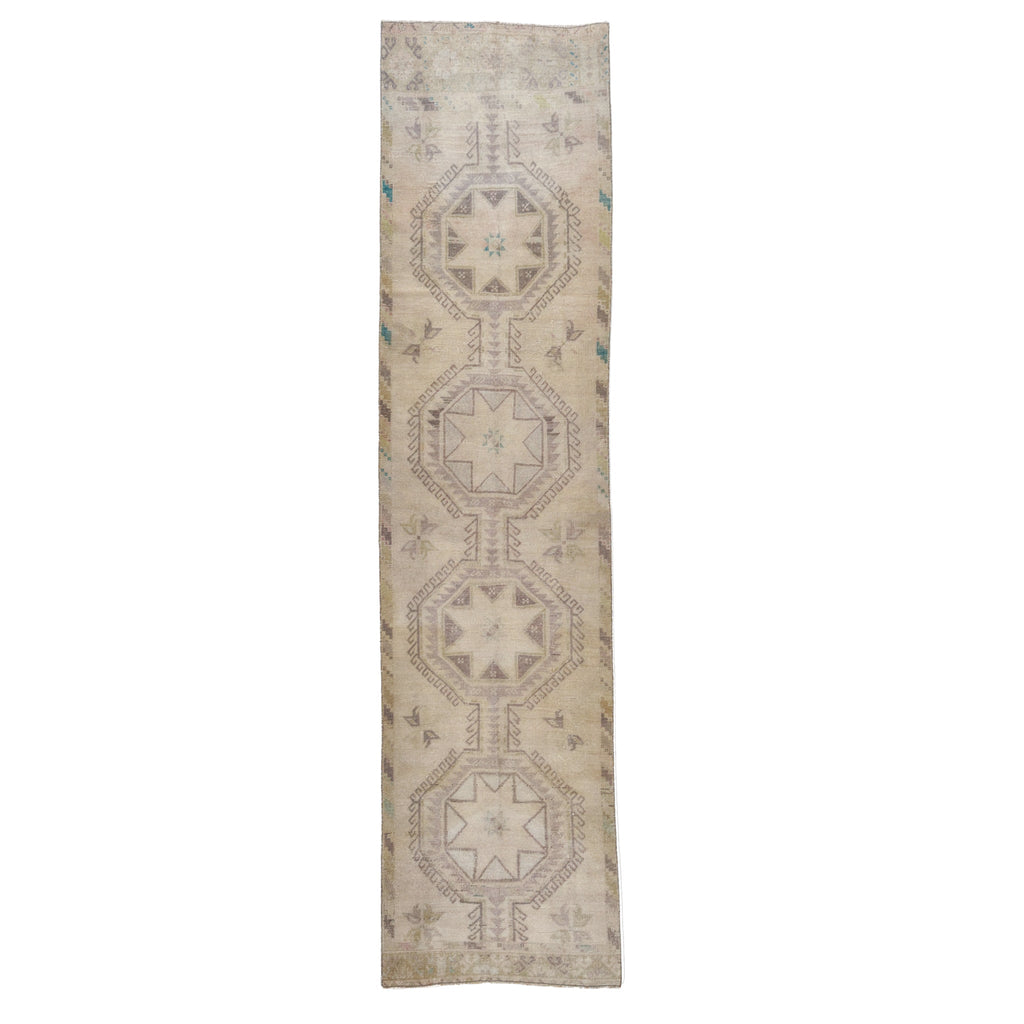 Z1099 Handwoven Vintage Rug 3’2 x 12’2