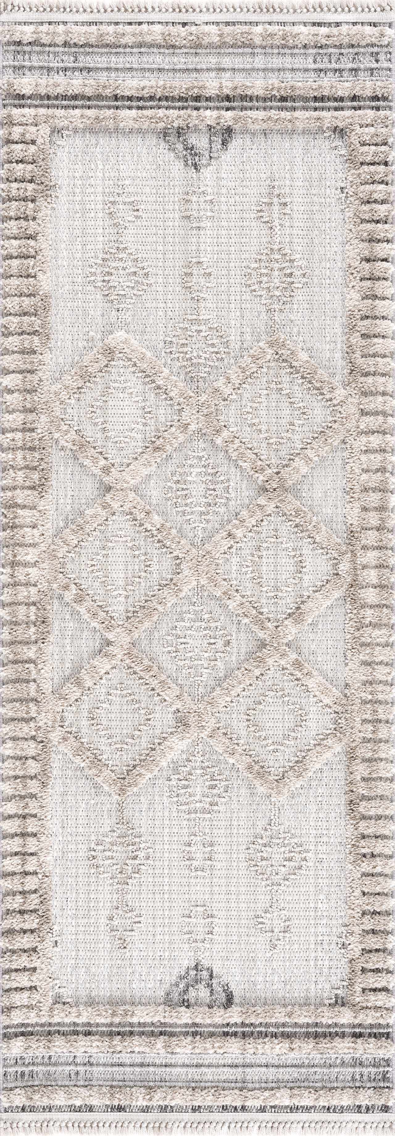 Decorative textured wall panel with geometric pattern