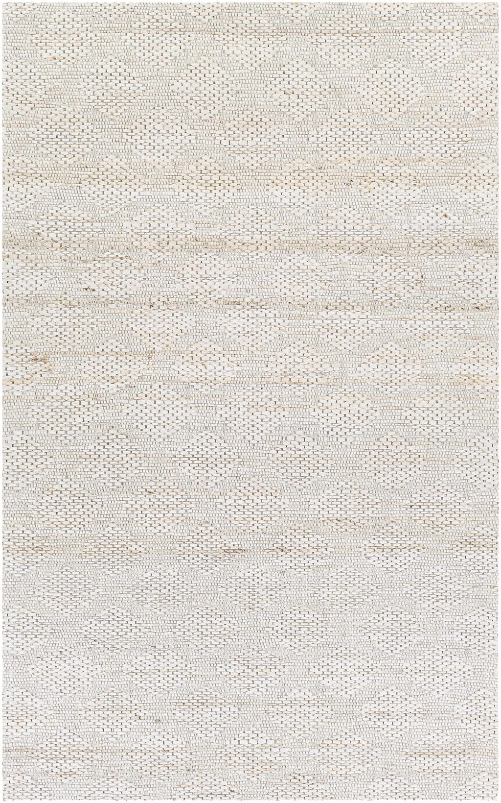 Angaston Hand-Woven Natural Jute Area Rug – Ivory & Beige
