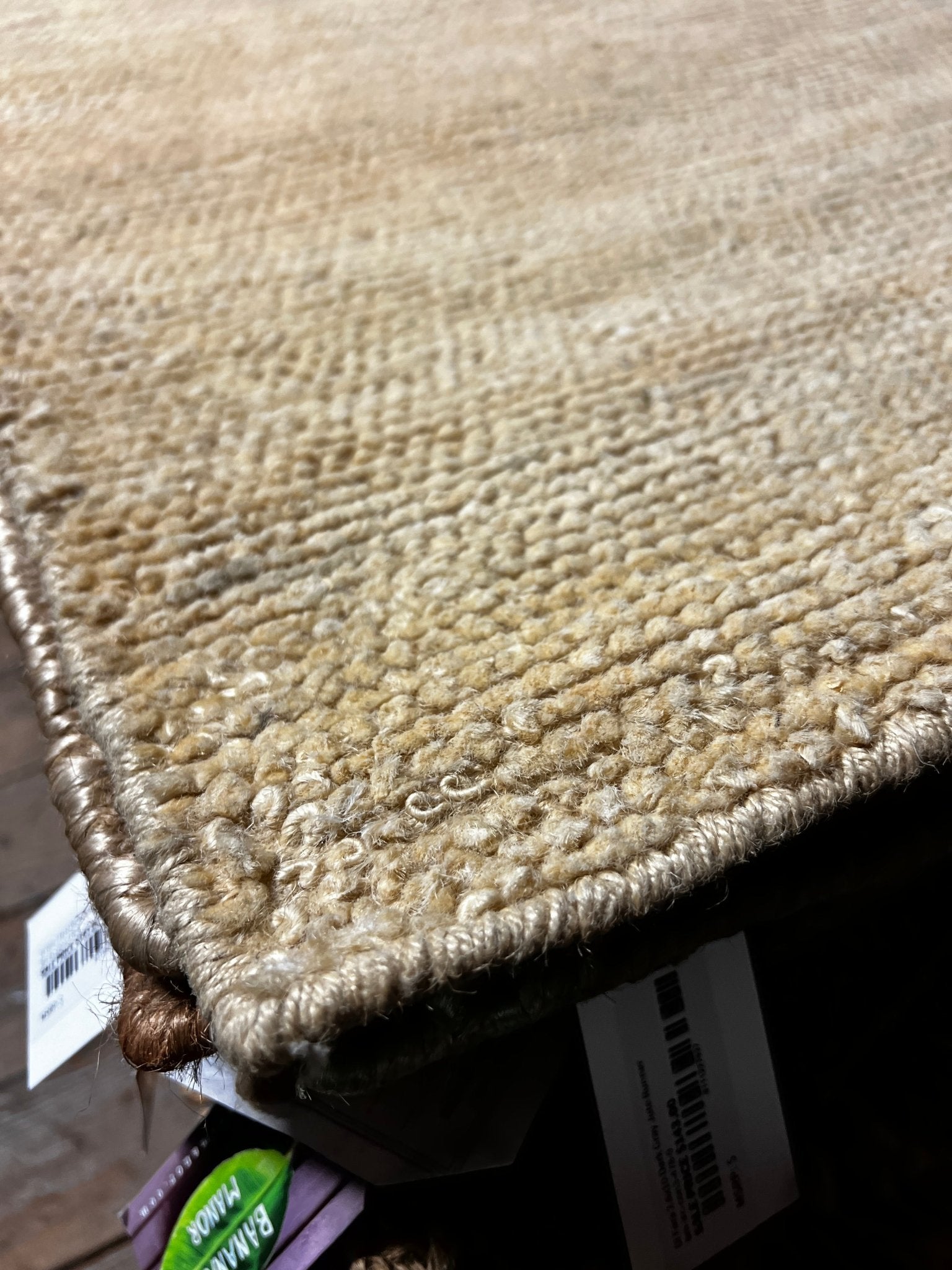 Arthur Dietrich 2.6x8 Tip Sheared Durrie Jute Runner Rug (Multiple Colors)