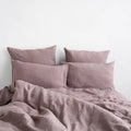 Ashes of Roses Linen Duvet Cover Set