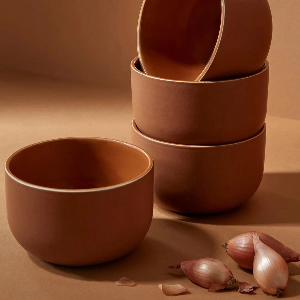 Tunisian Bowl Terracotta | Gharyan Stoneware | Sorelle Rossi