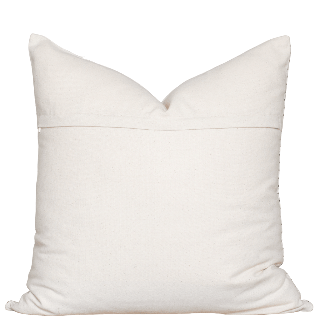 White pillow on a white background