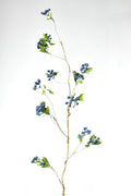 42" Faux Blue Berry Vine with Leaves