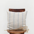 Blue Striped Linen Cushion Cover | Set of 2