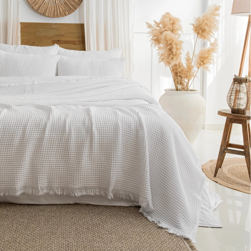 GOTS Certified Organic Cotton Waffle Bedding