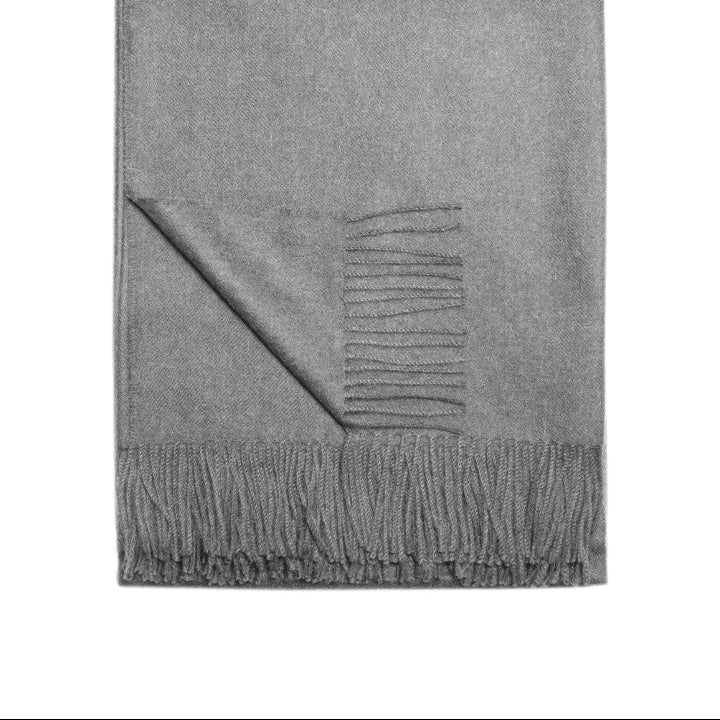 Paris Alpaca Throw Blanket | Luxury Neutral Throw
