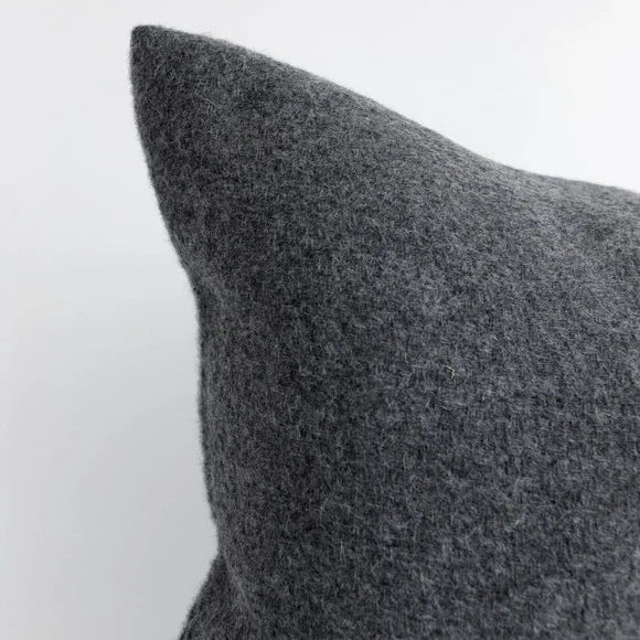Cork Alpaca & Wool Pillow Cover – 6 Earthy Colorways | Made in Canada