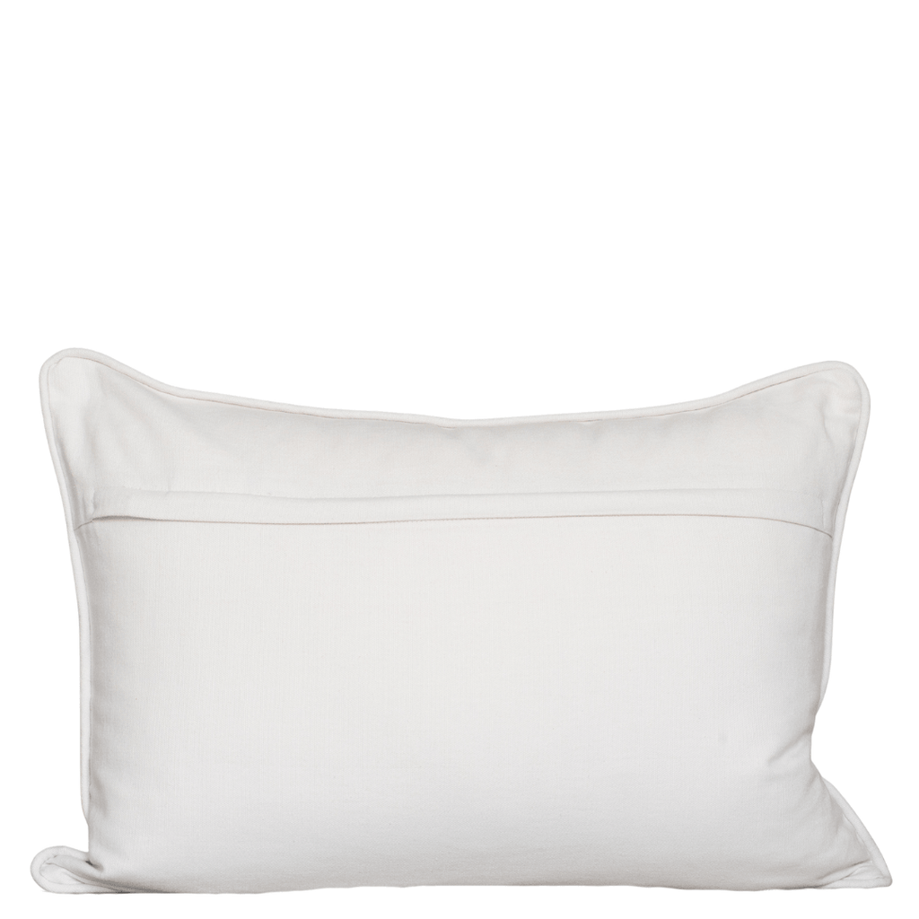Arden Embroidered Pillow Cover | Natural | Lumbar