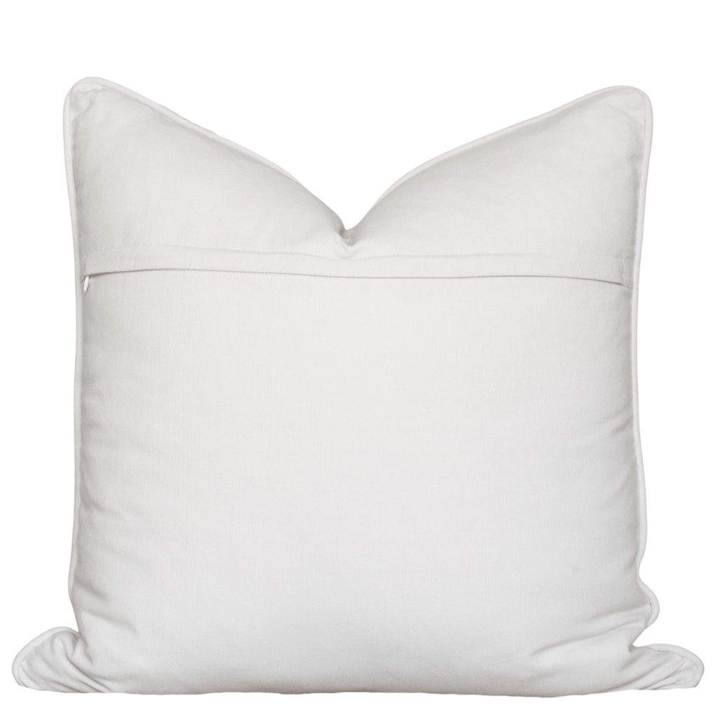 White pillow on a white background