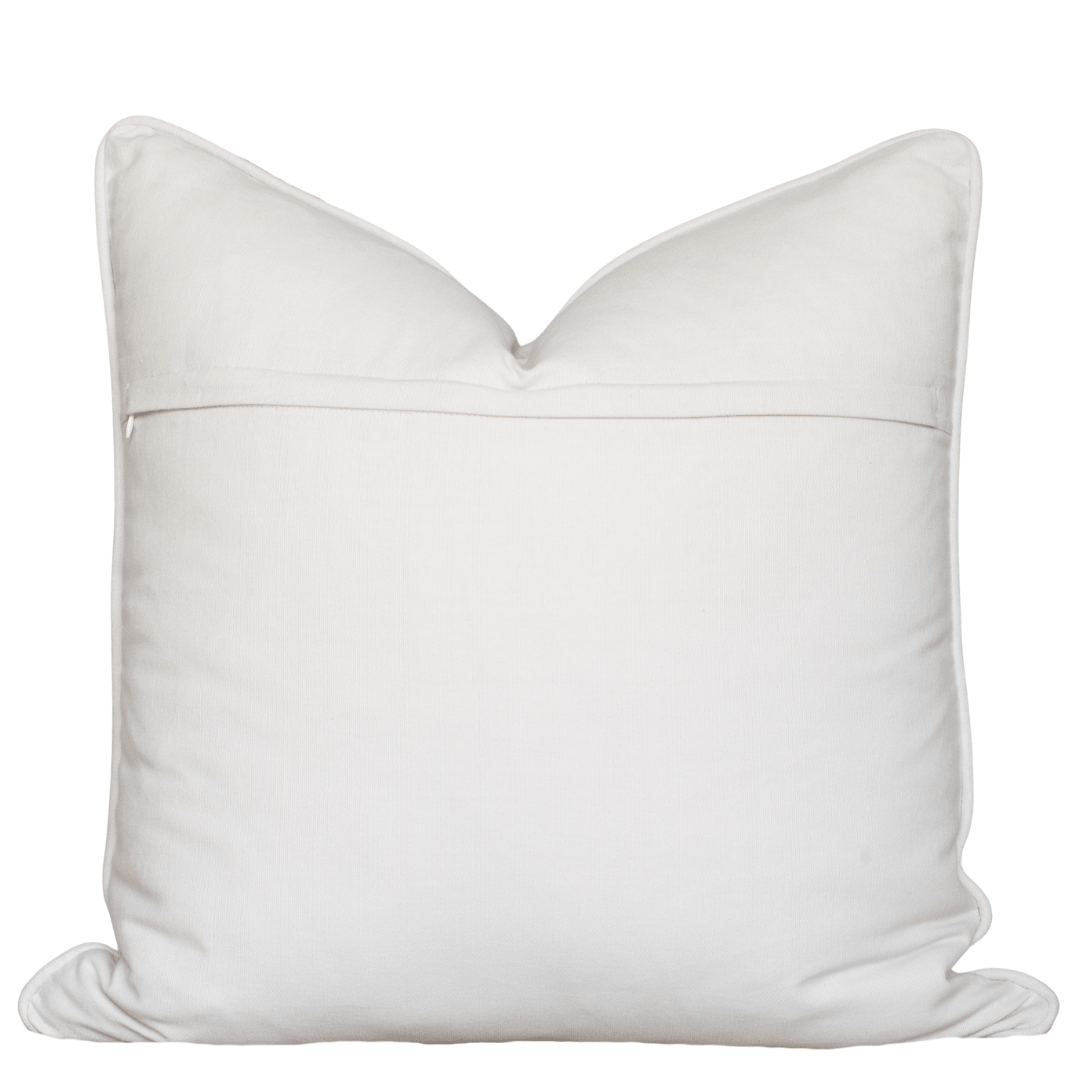 White pillow on a white background