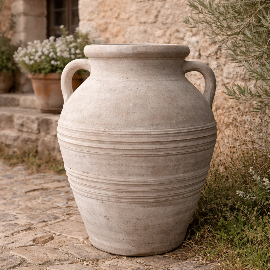 Noreen Terracotta Vase – Large Handcrafted Decorative Vessel