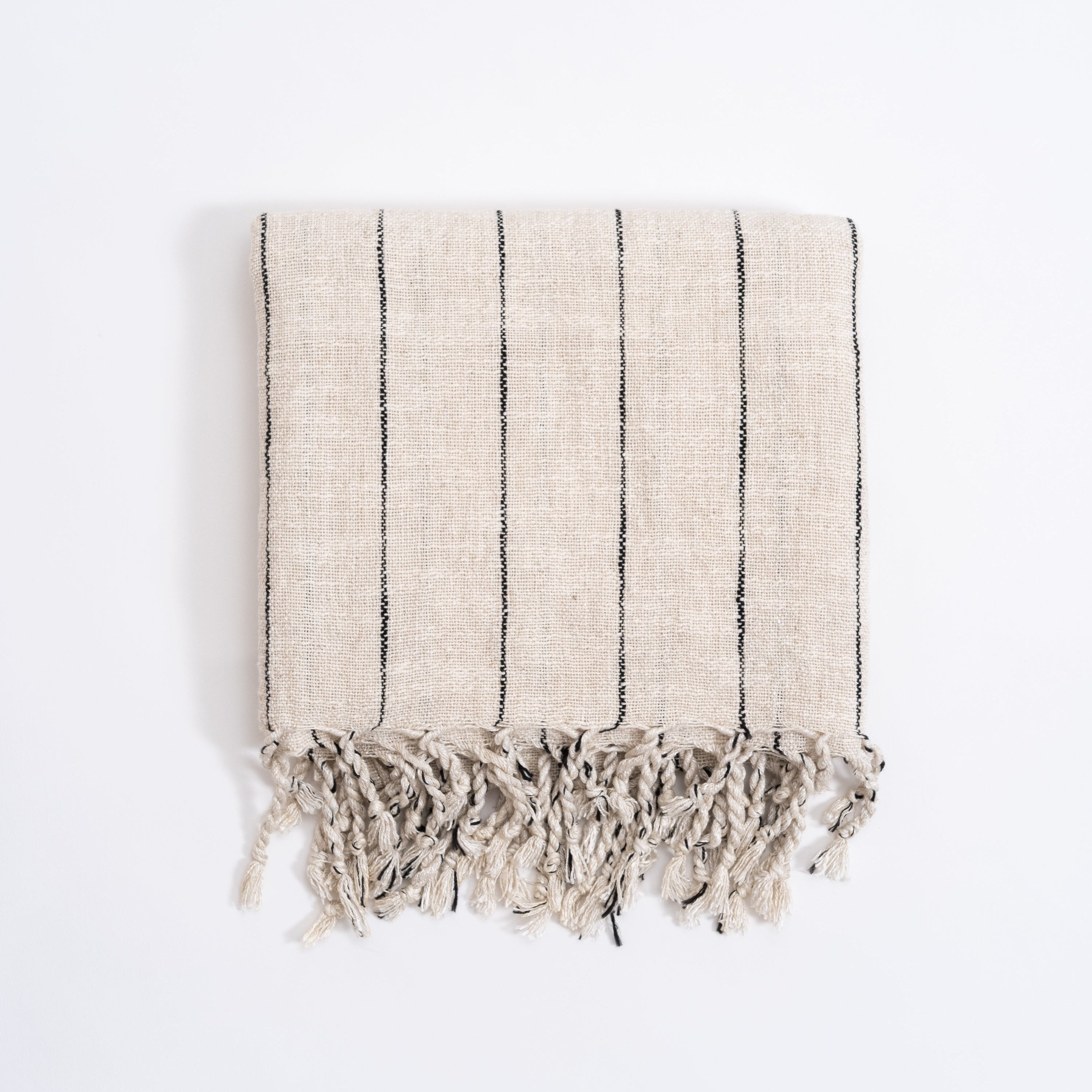 Turkish Cotton & Linen Bath Towel – Handwoven in Turkey | Multi-Use Bath, Beach & Throw (37” x 73”)Turkish Cotton & Linen B