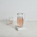 Glass Pitcher – Pebbled Handcrafted Pitcher