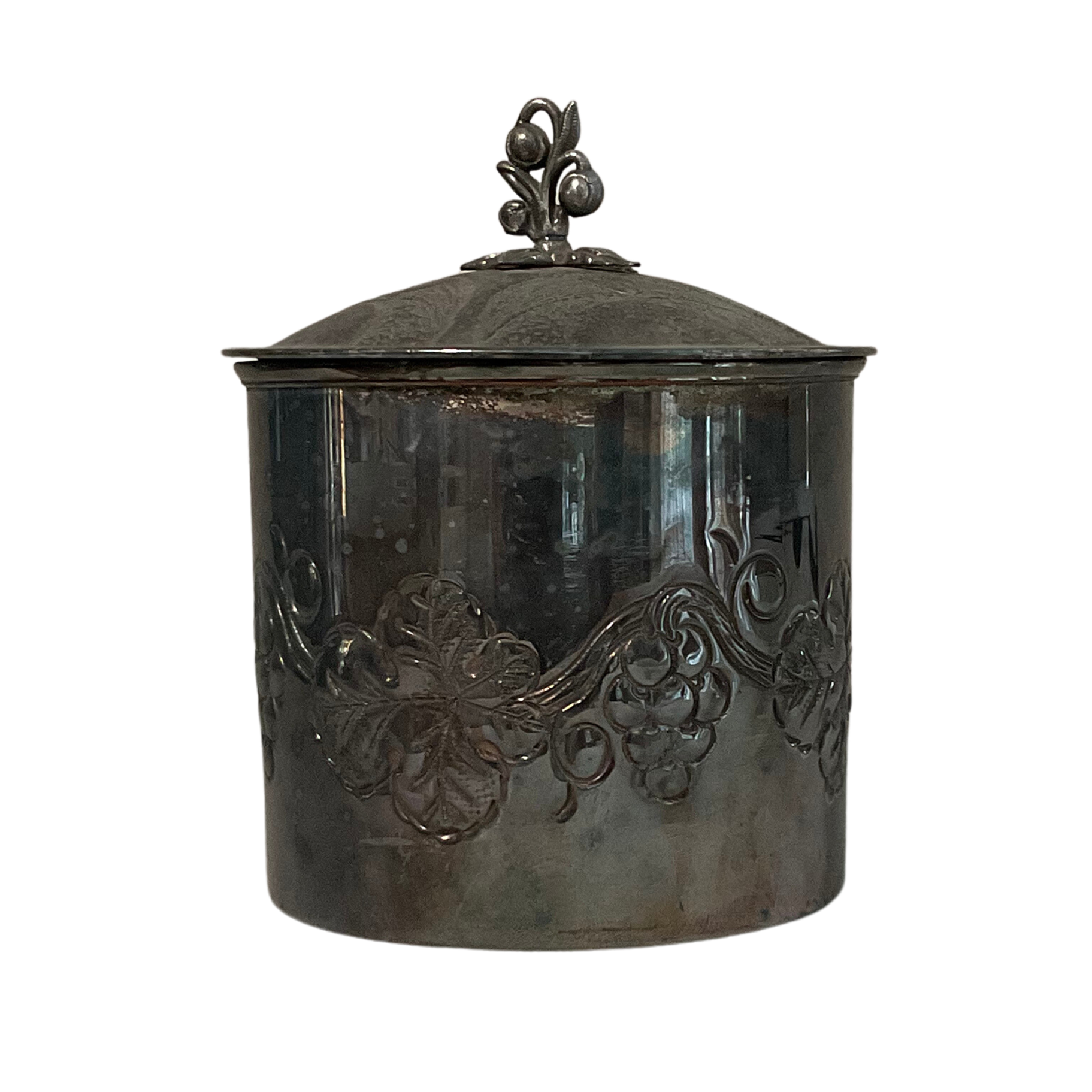 Silver Plate Canister