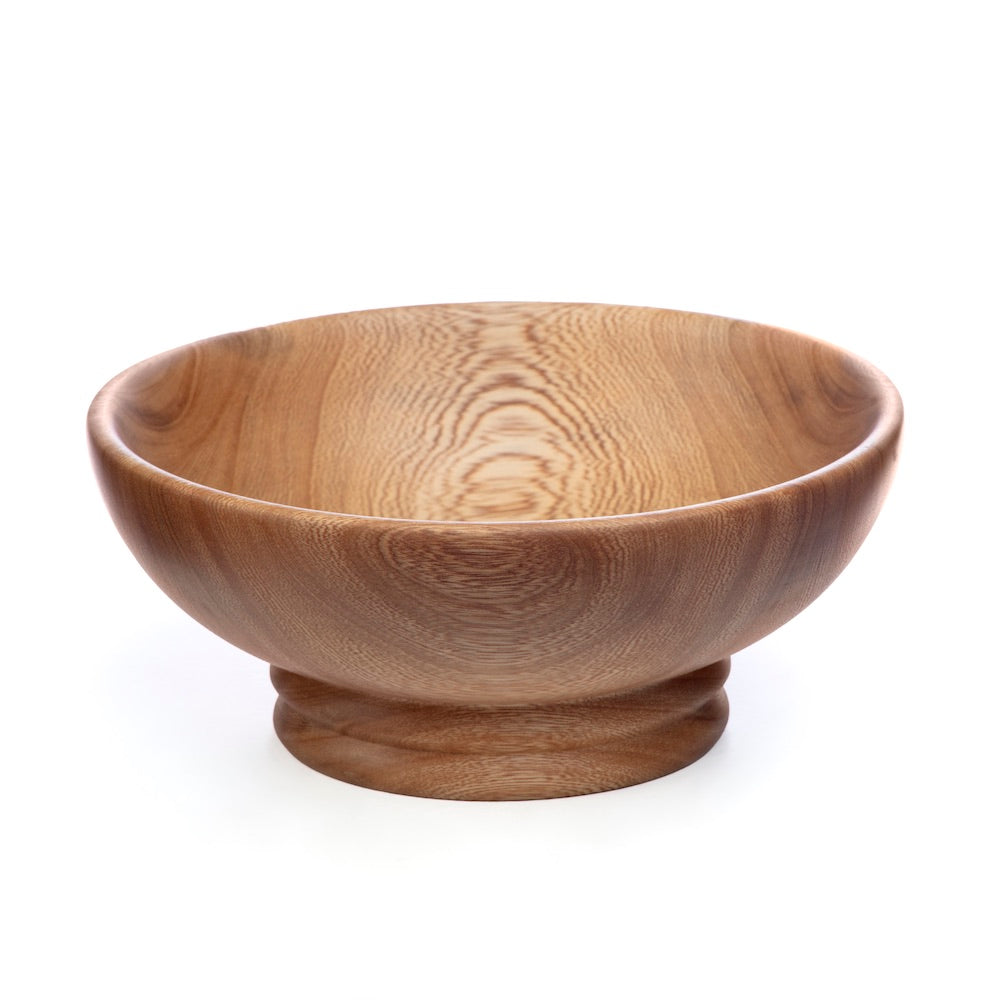 Cordus Wood Bowl | Handcrafted Natural Wooden Bowl for Kitchen Styling & Home Dec
