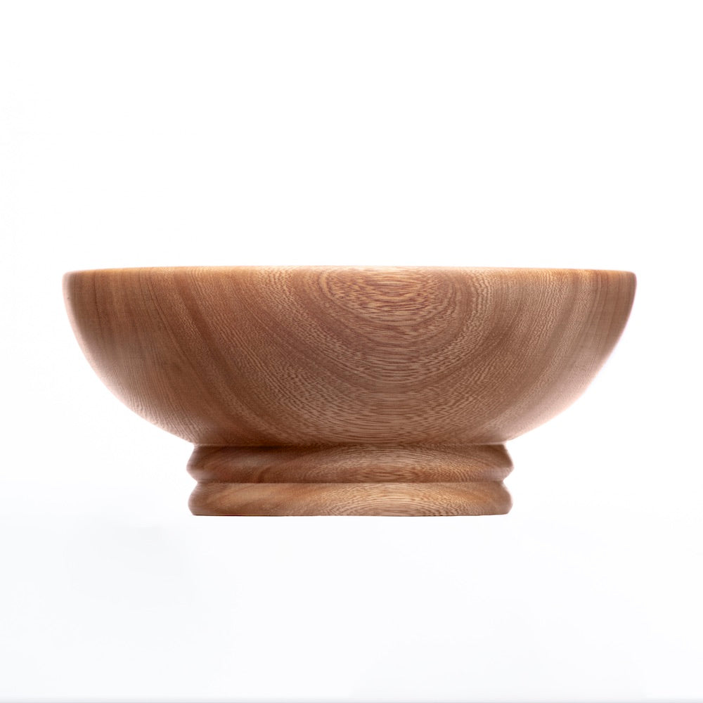 Cordus Wood Bowl | Handcrafted Natural Wooden Bowl for Kitchen Styling & Home Dec