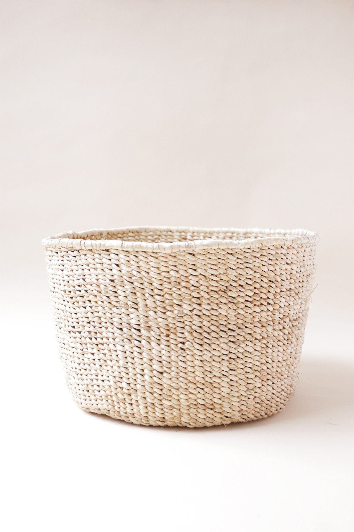 Banana Leaf Floor Basket | Handwoven | Rwanda | Sorelle Rossi