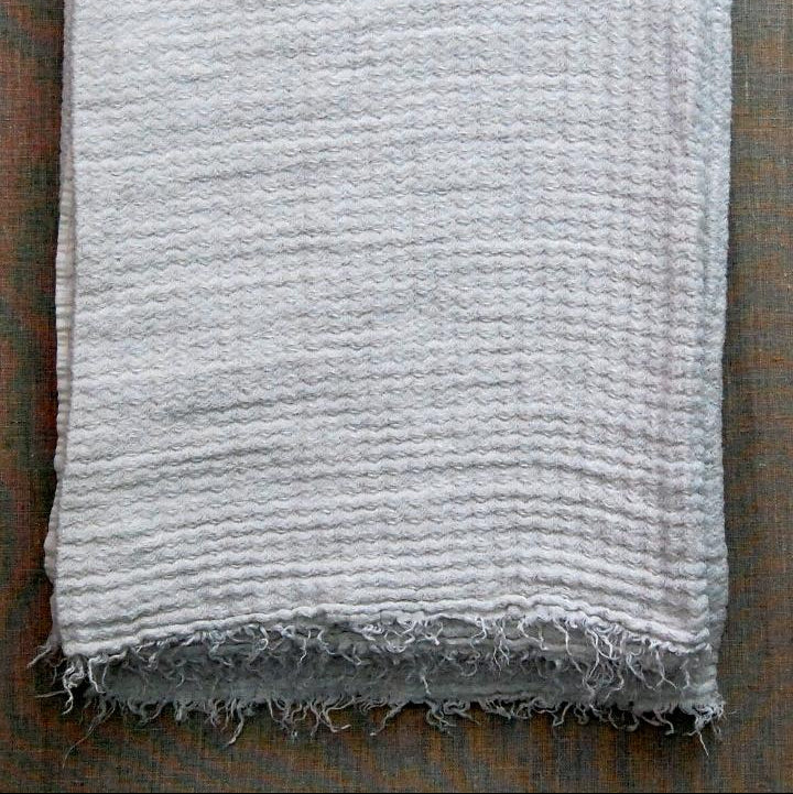 Hampton Textured Linen Bath Towel – Lightweight Luxury European Linen Towel
