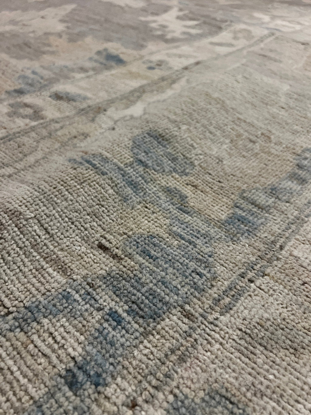 Janet Lynn 9.11x13.9 Whitewashed Afghani Oushak