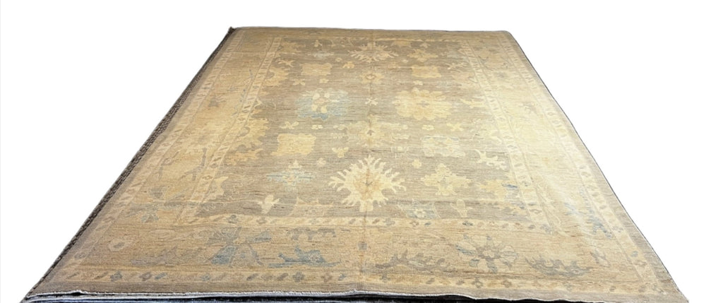 Janet Lynn 9.11x13.9 Whitewashed Afghani Oushak