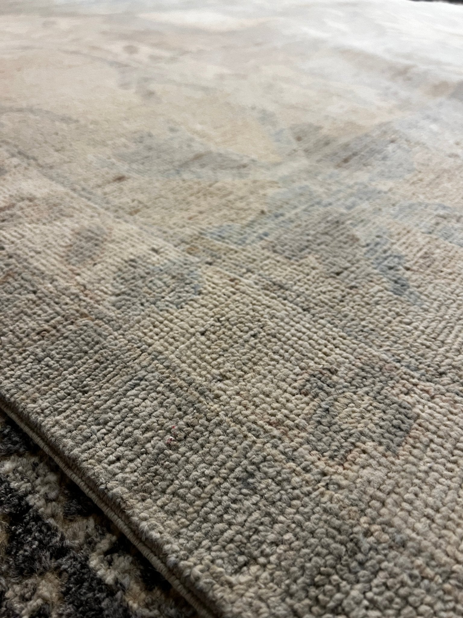 Janet Lynn 9.11x13.9 Whitewashed Afghani Oushak