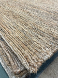Kevin Dobson 10.3x13.3 Natural Jute Soumak Rug