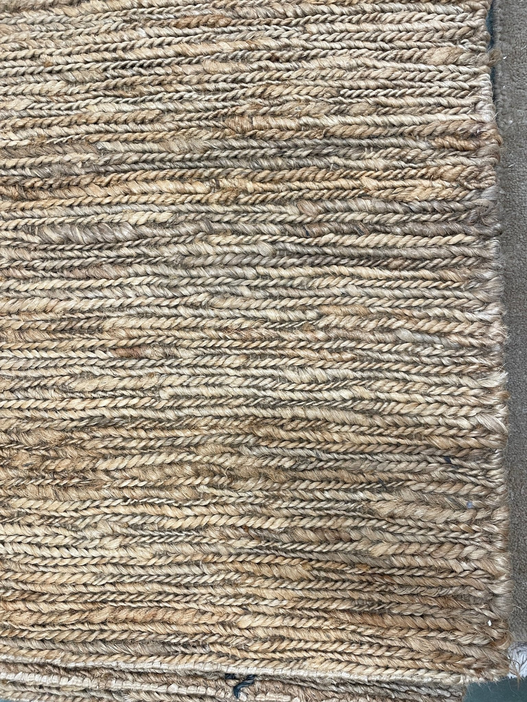 Kevin Dobson 10.3x13.3 Natural Jute Soumak Rug