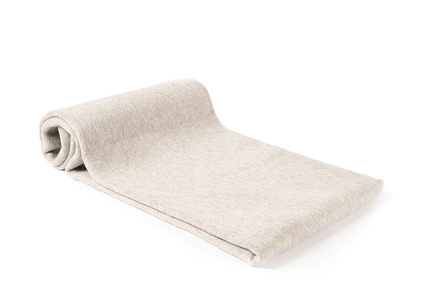 Alpaca Wool Bedspread – Livorno | Luxury Neutral Throw Blanket in 5 Colors