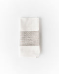 Riviera Handwoven Cotton Napkins (Set) – Ribbed Cloth Napkins | Natural Table Linen