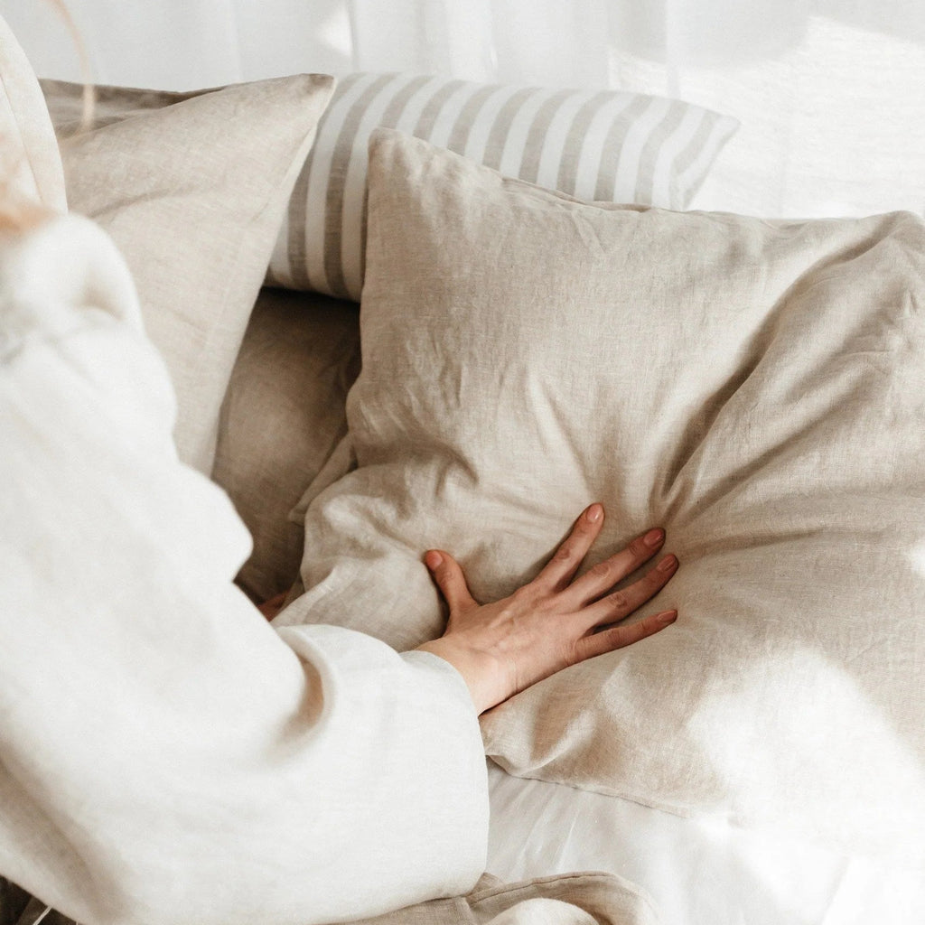 Linen Duvet Cover Set – Trieste Natural | European Flax Bedding
