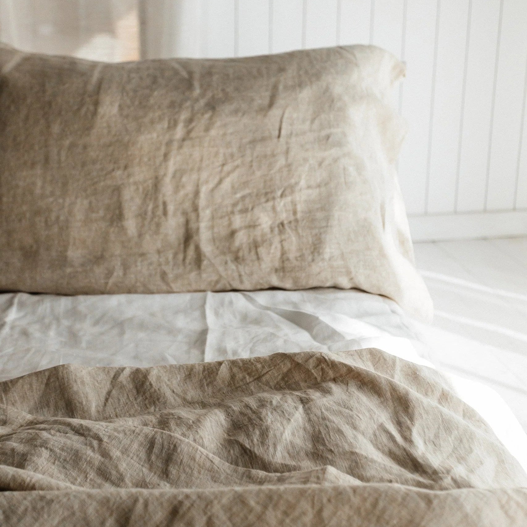 Linen Sheet Set – Trieste | Neutral European Flax Bedding