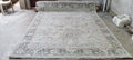Paola 8x10 Light Blue Hand-Knotted Oushak Rug | High-Knot Wool