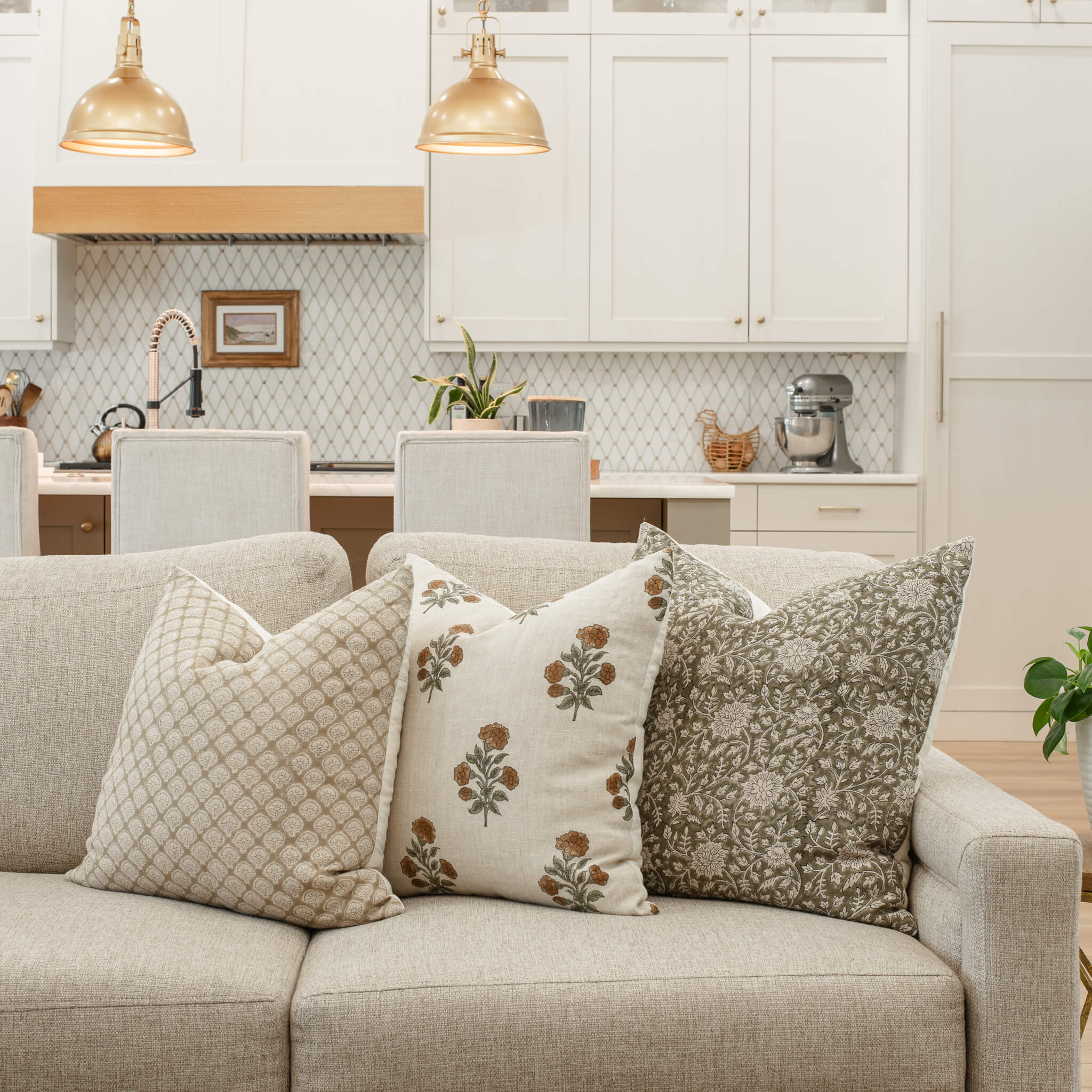 Needham Pillow Combination | Set of Three Pillow Covers