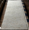 Ryan 2.6x10 Thin Weaved Grey Jute Runner Rug