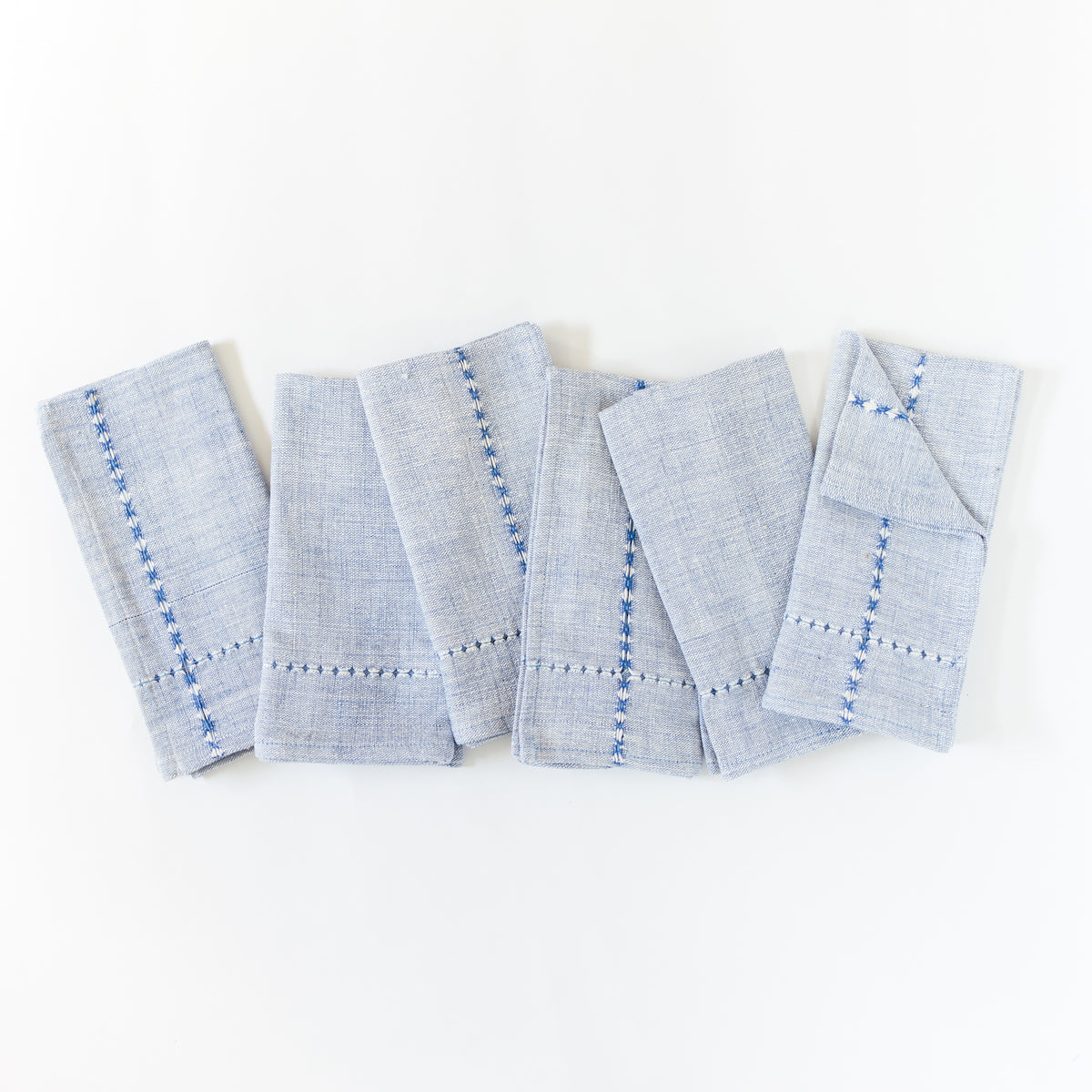Handwoven Cotton Dinner Napkins (Set) –Natural Table Linen