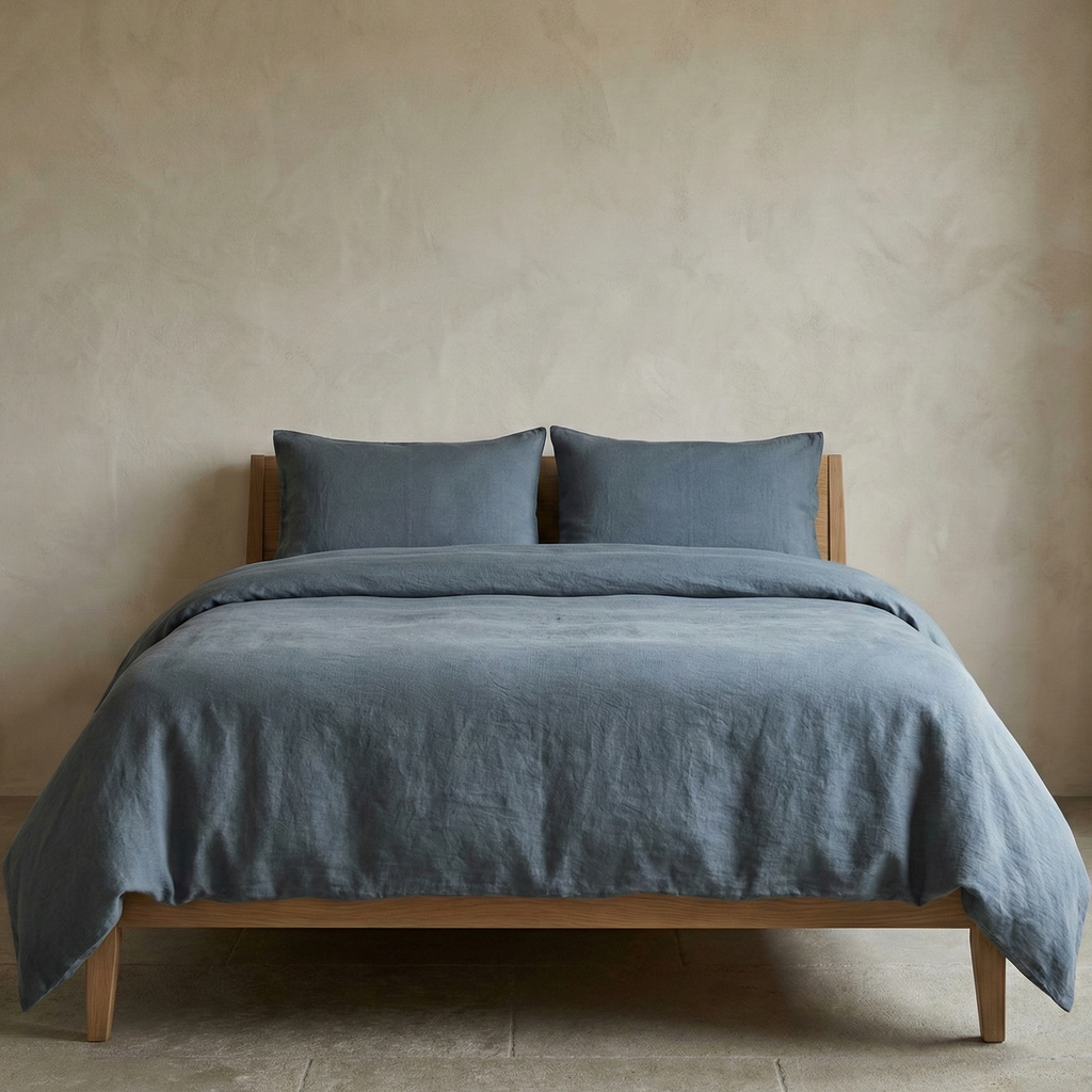 100% Linen Duvet Cover Set | Handmade Linen Bedding | Multiple color option available